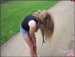 FrankfurterGirl – Öffentlicher Orgasmus mitten in Frankfurt