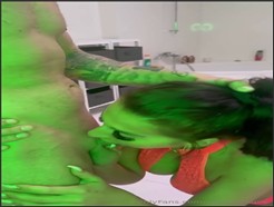 Angiebangiie – Dusche Blowjob mit Gesichts spritzer