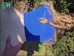 Stefan_Hartmann – Blonde Schlampe im Wald abgeschleppt und abgefickt